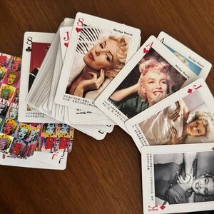 Marilyn Monroe Collectible Playing Cards - Multi-Color Deck